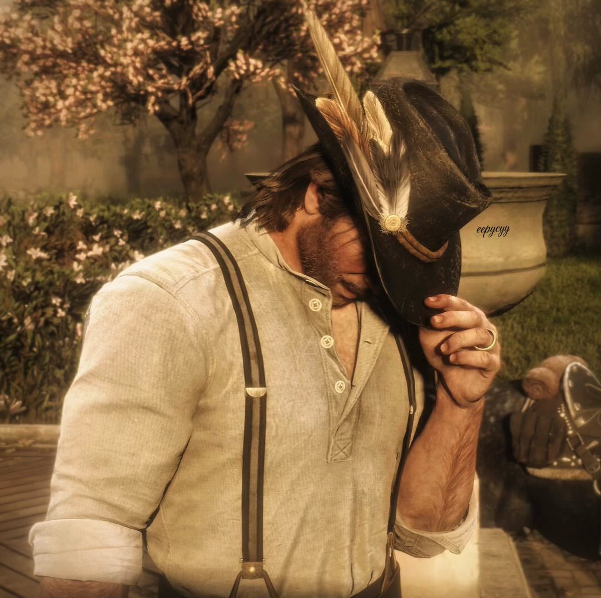 salvatorew3st's tweet photo. ⊹ ࣪ ˖  #arthurmorgan  𝘋𝘢𝘺 1 𝘰𝘧 𝘱𝘰𝘴𝘵𝘪𝘯𝘨 𝘮𝘺 𝘳𝘥𝘳 𝘱𝘩𝘰𝘵𝘰𝘨𝘳𝘢𝘱𝘩𝘺 ⸝⸝.ᐟ⋆  #reddeadredemption2 https://t.co/g0XG1AWB1p
