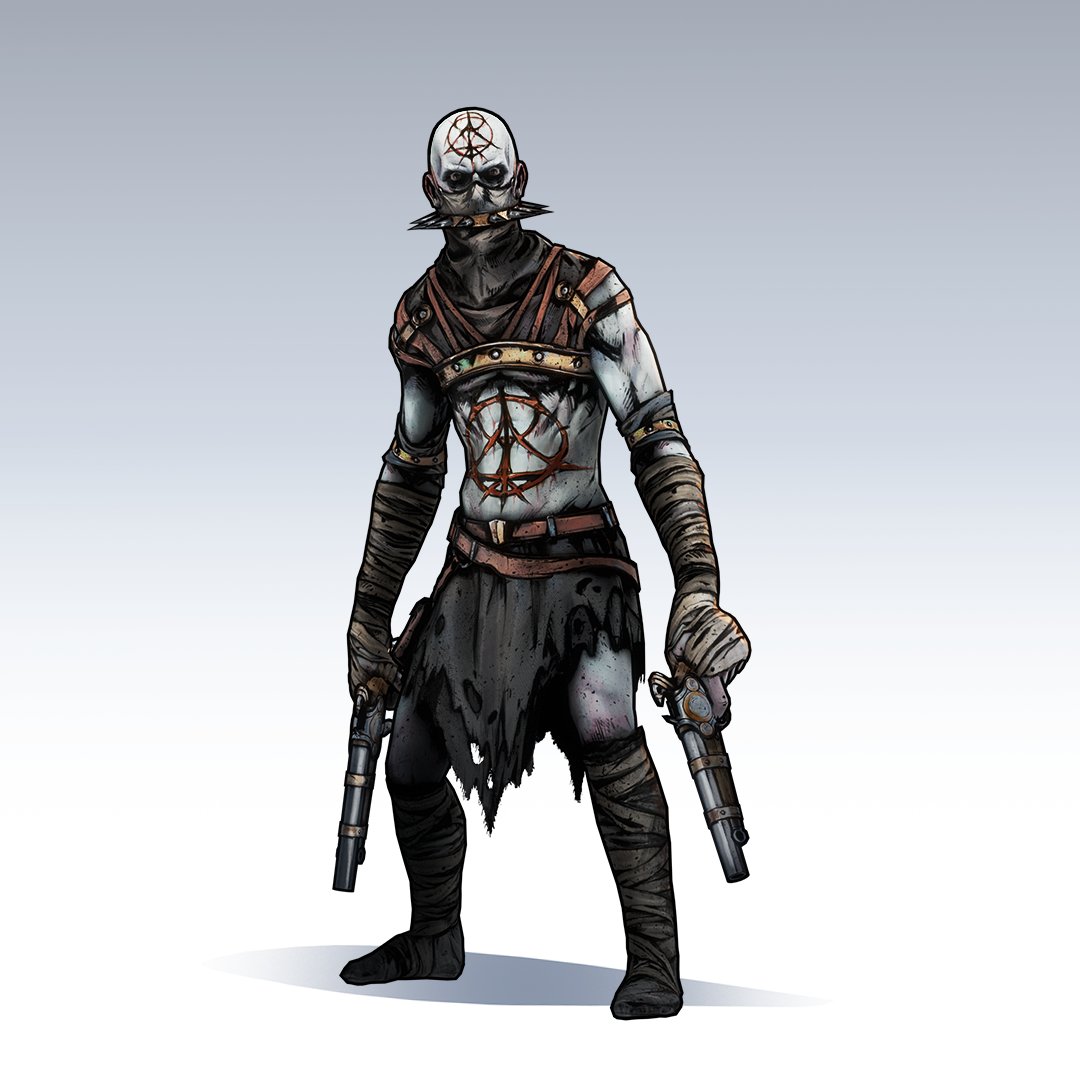 FatbotGames's tweet photo. A promo render of one of the GRAVELORD cultist enemies! 😈 #characterart #gamedev https://t.co/xZPI3GdlxC