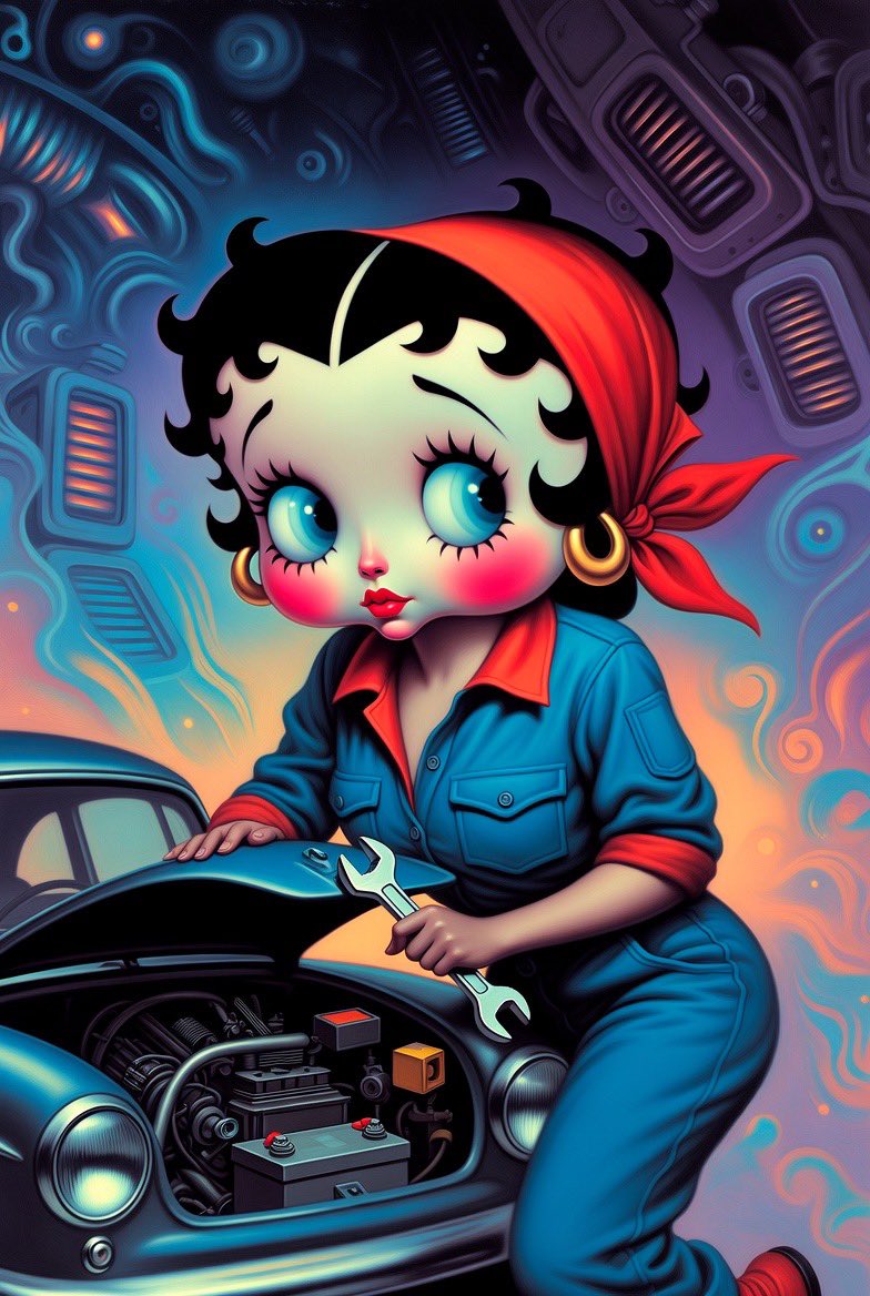 Original Betty vs today. Like the old proverb says: 