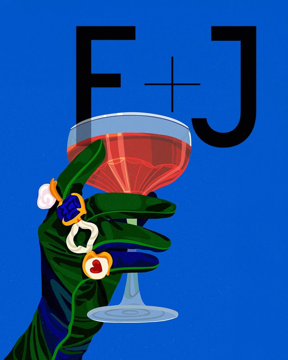 FriendJohnson's tweet photo. We're thrilled to introduce our new illustrator, Kristina Jovanović! 

Inspired by pop culture, Kristina combines bold colors, playful symbolism, &amp; contemporary compositions to create surreal, vibrant, emotionally-driven visual stories. 

More to come! https://t.co/Pbtgbl81vo