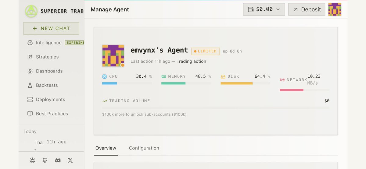 EmvynX's tweet photo. Guys I Just built a “Funding Arbitrage Radar” dashboard in Superior Terminal with the Strategy Agent. Now tracking CEX vs Hyperliquid spreads + OI baseline in one clean view.

Smart monitoring workflow deployed 🔥

→ https://t.co/2sCRhWeuMl

@SuperiorTrade_ #SuperiorTrade https://t.co/ZQfXv8dHvz