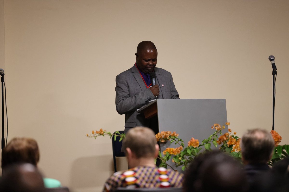 DavidERamirez's tweet photo. Africa: Amazing Leadership Summit in Lusaka, Zambia

Leaders from 48 nations gathered to celebrate what God is doing across the Continent. Under the leadership of Field Directors Peter & Debbie Thomas, the group enjoyed a week of conferences led by U.S. pastors from South Georgia, North Carolina, Texas, West Virginia, and Tennessee. Bishop Dr. Mark Williams brought powerful messages during the evening services. Thank you to the CoG World Missions team for facilitating the logistics, and to the American pastors who invested in this important event. #cogwm