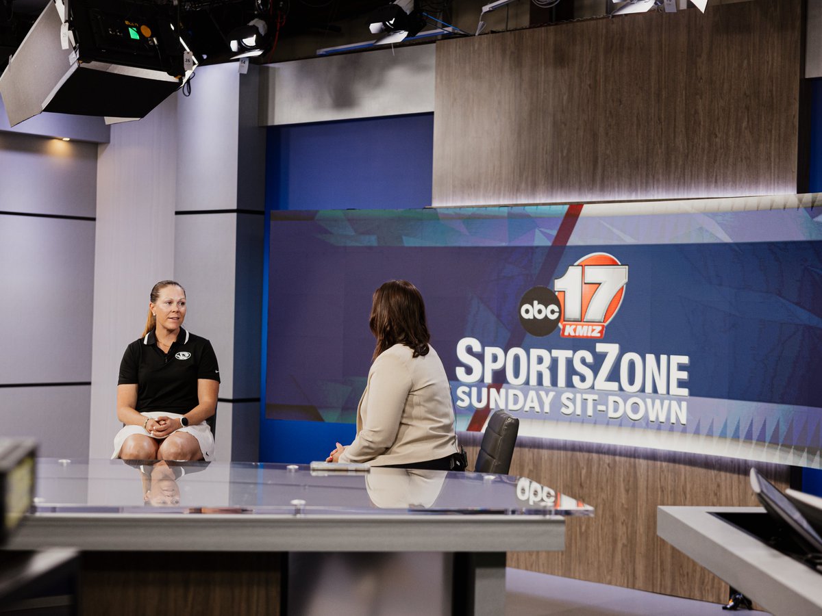 MUWomensGolf's tweet photo. Talk of the town 🎥

Catch @CarolineWestrup on @ABC17News Sunday Sit-down this week! 🐯 https://t.co/QGrpjvBKtL