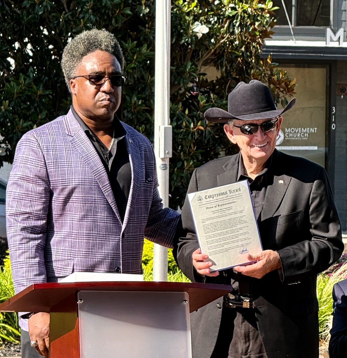 WarriorsSupport's tweet photo. Recently in Celina, TX, MWSF Founder &amp; CEO Lt. General Leroy Sisco was honored for 42 years of dedicated service to our nation and military community. Thank you for your leadership, sacrifice, and lasting impact on America’s heroes.

#MWSF #Veterans https://t.co/RsTEtV0Ds2