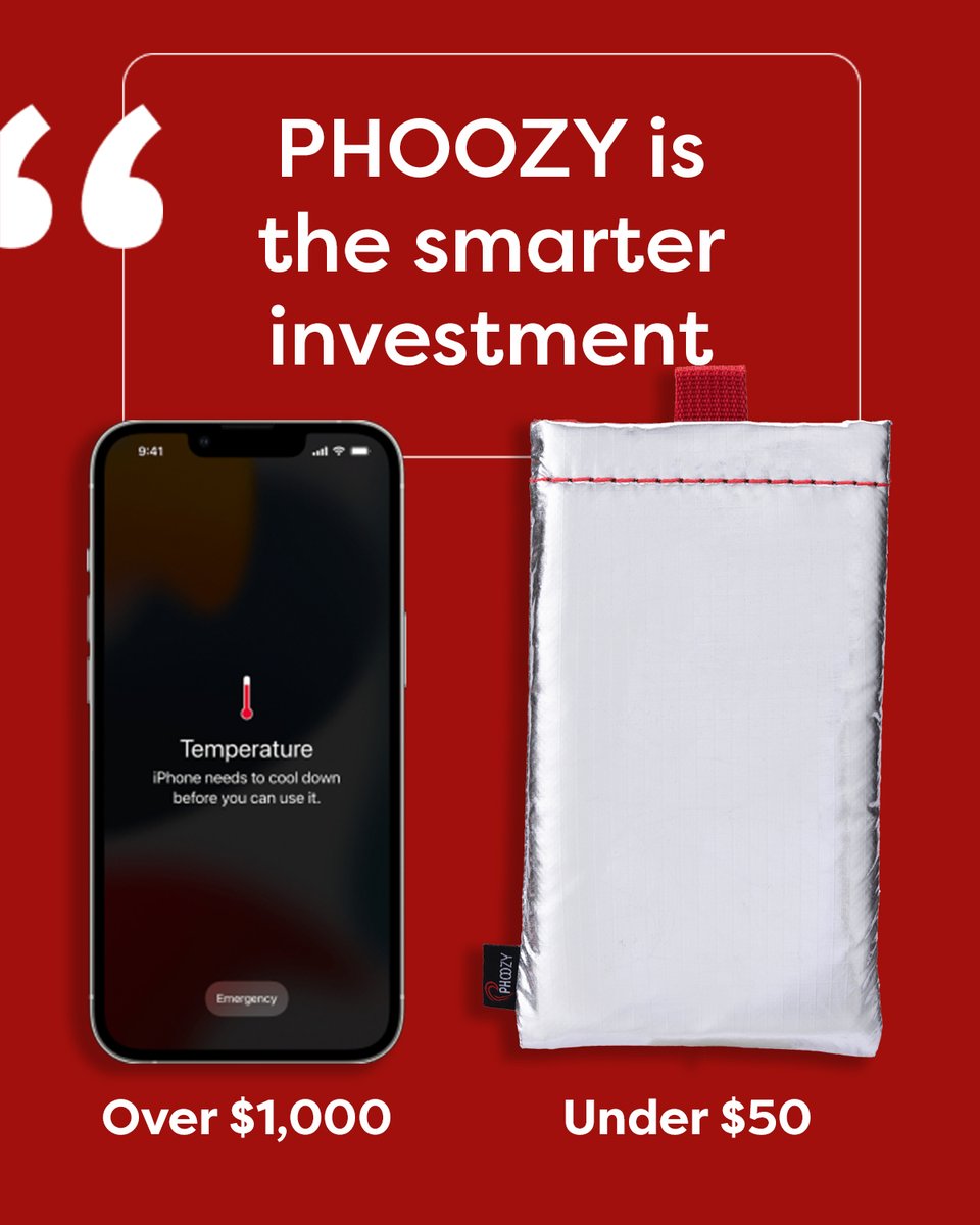 ThePhoozy's tweet photo. Your phone goes everywhere with you-⁠
but most people don’t think about protecting it until it’s too late.⁠
⁠
A new phone? Over $1,000
A PHOOZY? Under $50.⁠
⁠
Protect your tech before disaster strikes.

https://t.co/4wsxUP1lRd https://t.co/GJdsn3GStq