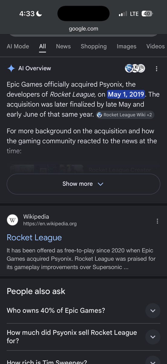 JaacK_RL's tweet photo. @GrfineAmerican @caiden_RL @RocketLeague Still 4 years after they bought it https://t.co/LpzhWVzjVO