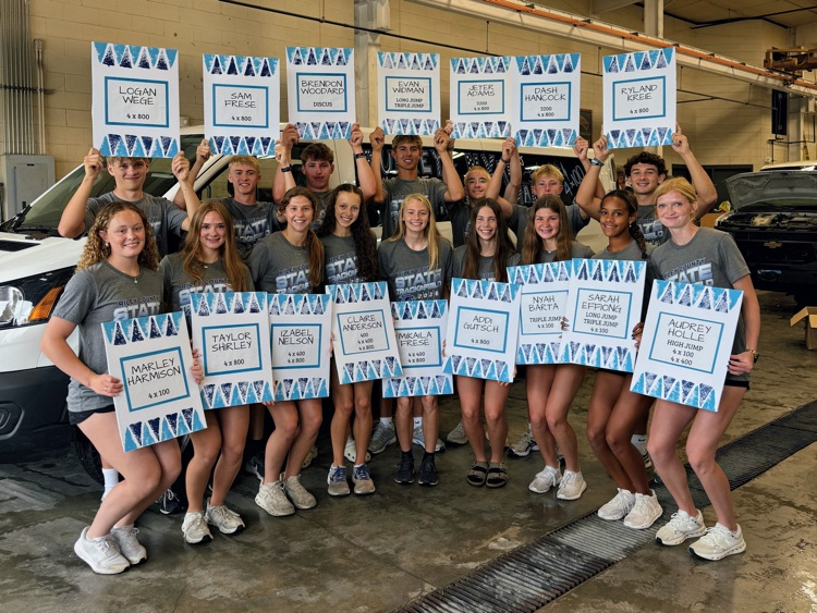 RileyCounty_HS's tweet photo. Good luck to our state-bound track individuals and team this weekend in Wichita. Excited to see this group compete and represent the Falcons at state. Go Falcons! https://t.co/FJc80mHnkU