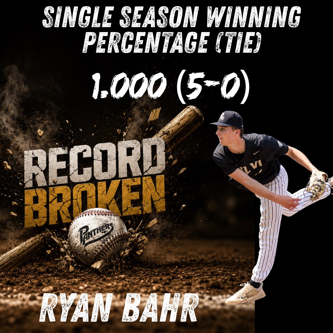 PVI_Baseball's tweet photo. Records are made to be broken. #IndividualRecords2026 https://t.co/C1QtFYRaqd