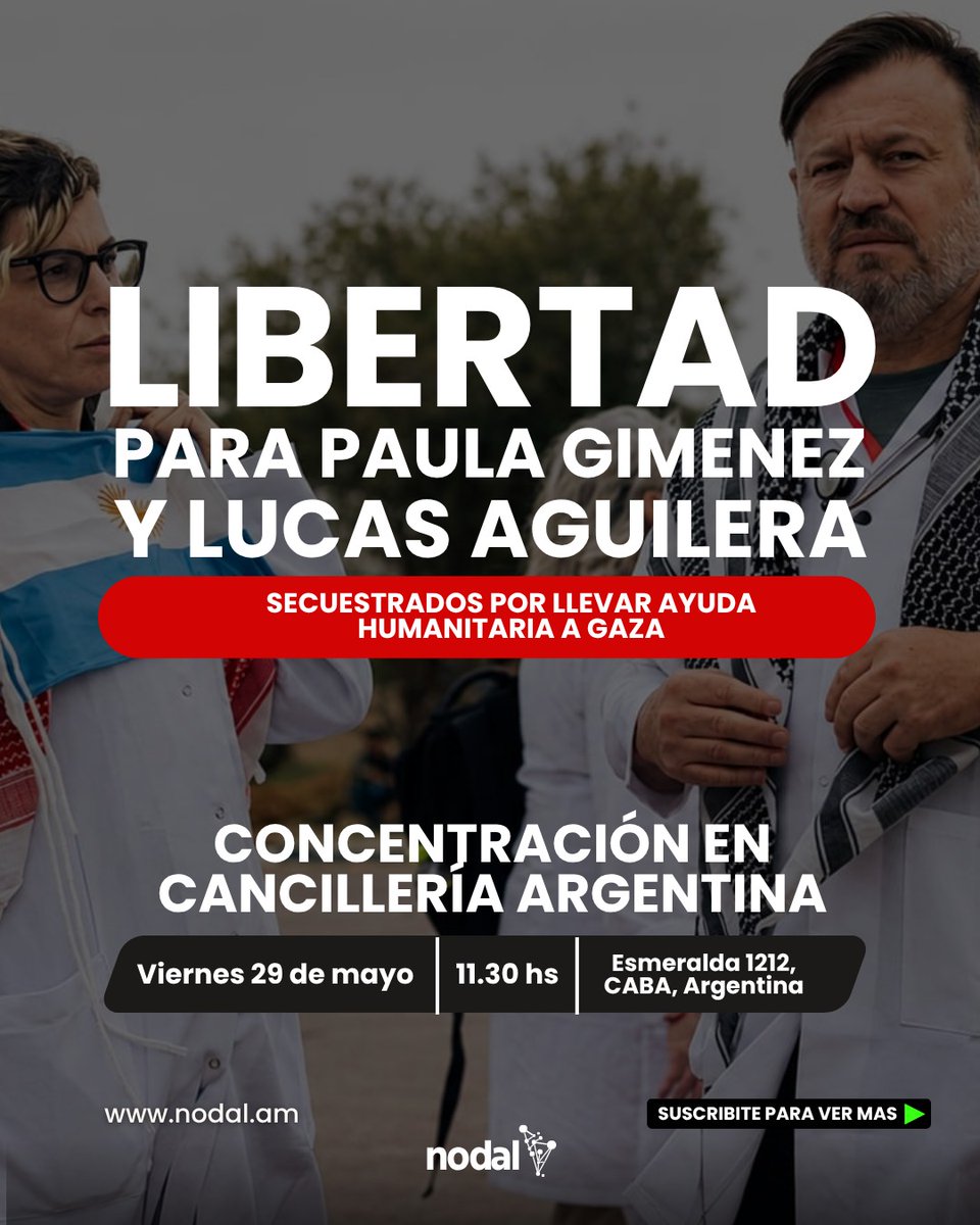 SeylaRiera's tweet photo. Exigimos PRUEBA DE VIDA de Lucas y Paula ya!!🥹🇦🇷✌🏻🇵🇸 https://t.co/aJiUKgiPBx
