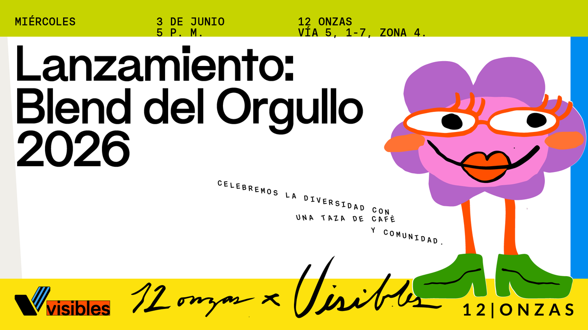 visibles_gt's tweet photo. ¡Vuelve el Blend del Orgullo! ☕🌈Por 2do año lanzamos junto a 12 Onzas un café para celebrar la diversidad y la comunidad.

El 20% de las ganancias será destinado a Visibles💛Disponible desde el 4 de junio en tiendas y https://t.co/p4Ao7OQqGI https://t.co/8Ocy2O3a6d