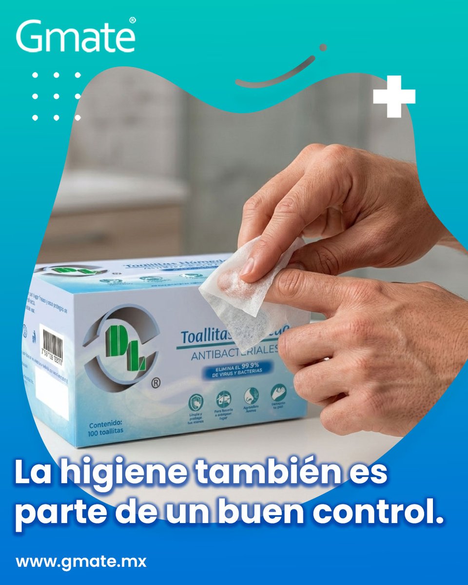 GmateMx's tweet photo. 🧼Antes de cada punción, limpia la zona. Nuestras Toallitas Antibacteriales son prácticas para llevar a cualquier lado y cuidar cada medición.

Haz tu pedido en https://t.co/LEMj8mgTb2

#Higiene #Diabetes #Gmate #ControlDeGlucosa #SaludEnCasa #DiabetesMéxico https://t.co/uxUegWSxKd