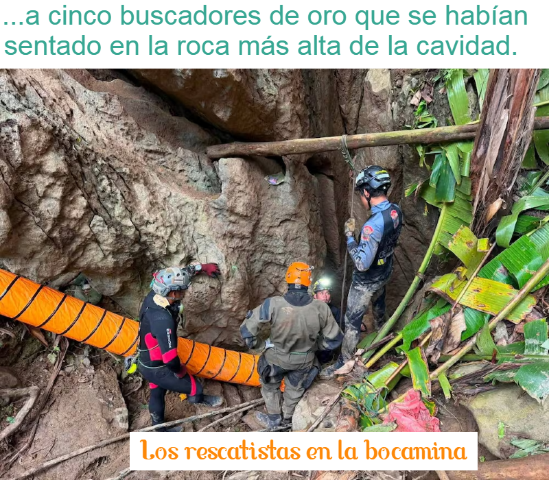 afsamperio's tweet photo. Leído en https://t.co/PbPz2EyC3A

Siete buscadores de oro se metieron hace una semana en una cueva-mina de oro abandonada en Long Chaeng (Laos). Se inundó la cueva y quedaron atrapados.

Los rescatistas y buzos han tenido que avanzar hacia abajo y han localizado.......... https://t.co/PW6UVja09K