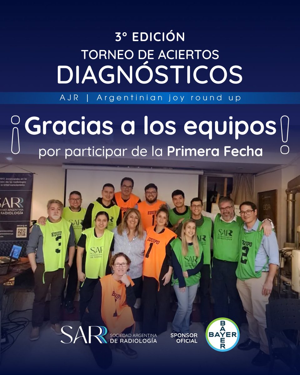SocArgRad's tweet photo. 🏆¡Gracias por ser parte de esta gran primera fecha del torneo!

🔹Equipo Alemán – Hospital Alemán
🔹Las Fieras – Hospital Británico
🔹Lacardianos – Hospital Larcade

📌 Les recordamos que la próxima fecha es el 24 de junio

Más info https://t.co/nl2mCmbBwQ https://t.co/zH0zJyaknB