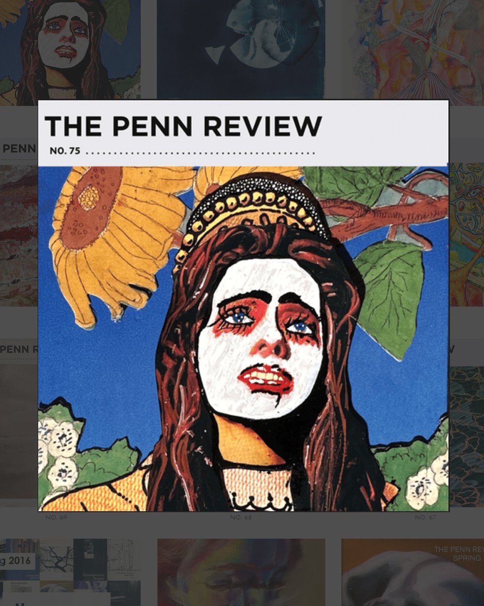 regalmurk's tweet photo. One in @penn_review no. 75! 

https://t.co/5olK366kRK https://t.co/F09jB6cGlq