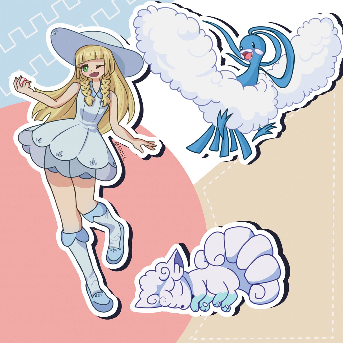 Aitzart_'s tweet photo. Lillie ✨
#pokemon #pokemonart #altaria #vulpix #fanartㅤㅤㅤㅤ https://t.co/zfdmuvHmTD