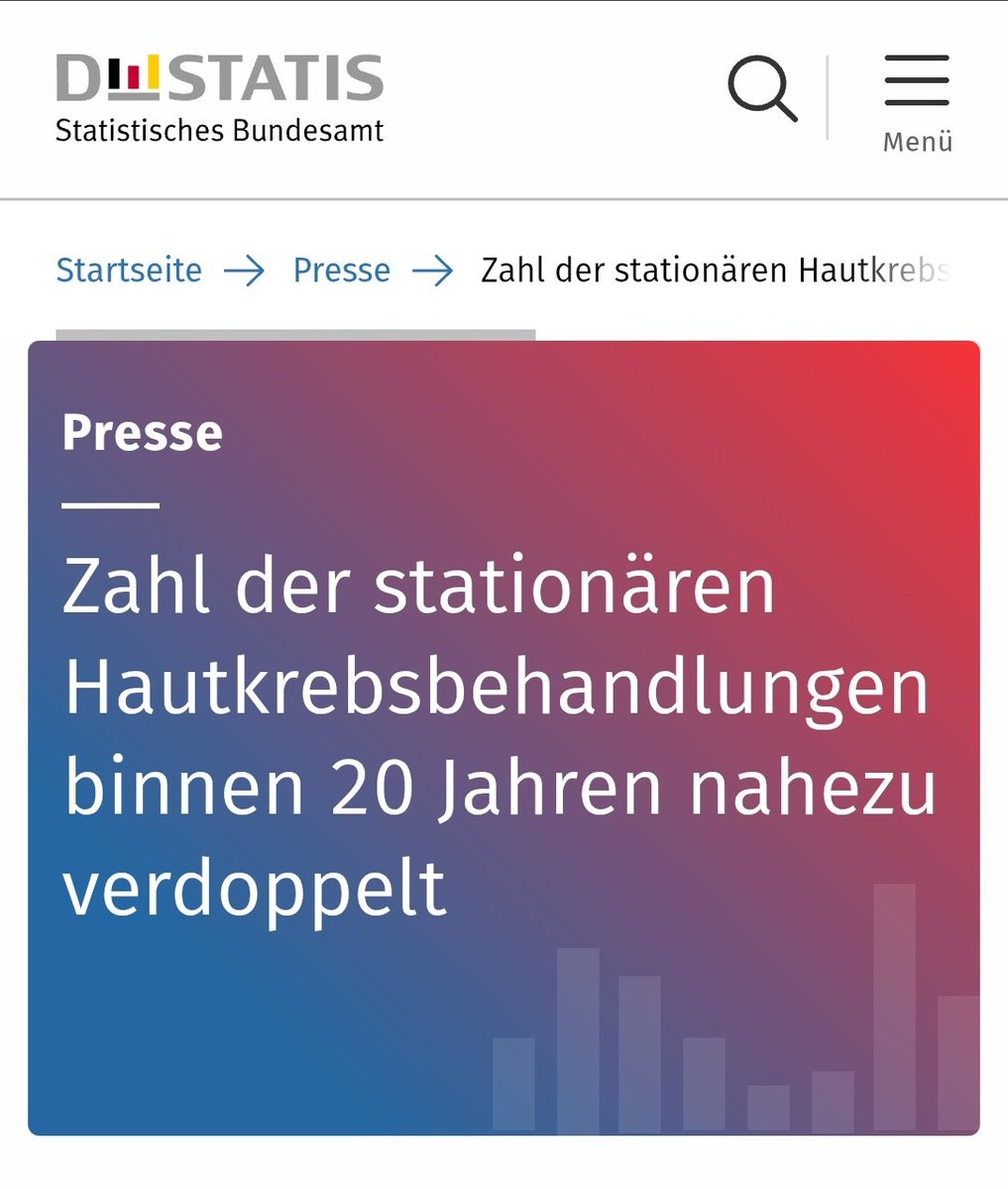 TinasBunte_Welt's tweet photo. Falls das kostenlose Hautkrebsscreening wirklich eingeschränkt wird, sollte die Politik sehr gut erklären, warum.

Früherkennung abzubauen, während Fallzahlen steigen ist  widersprüchlich.

Evidenz prüfen: ja. Prävention leichtfertig streichen: nein. https://t.co/jSrDsZUeEY