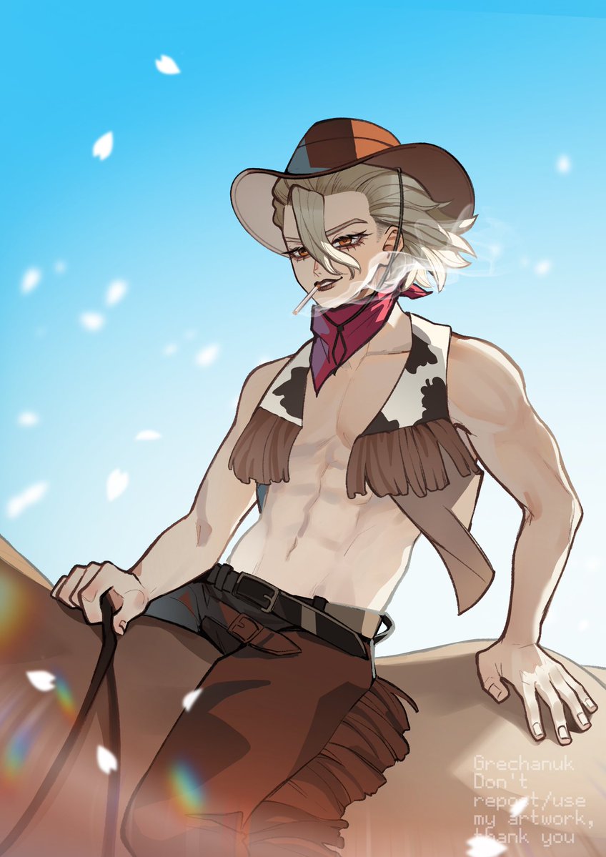 BabkaGrecha's tweet photo. 🤍cowboy🤍

#drstone #stanley #fanart https://t.co/GGAX7WtH4q