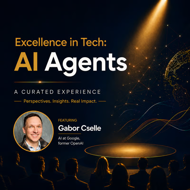 rajatsuri's tweet photo. Announcing 'Excellence in Tech: AI Agents' featuring @gabor  - an exclusive, limited capacity event in Redwood City on June 9th for leaders and professionals in the tech industry to meet peers working on AI and discuss the latest applications of AI Agents. Food and drinks included

Keynote is @gabor who now runs AI for Google Workspace, and will be other speakers from top companies as well. 

Applications just opened now, will close when we hit capacity