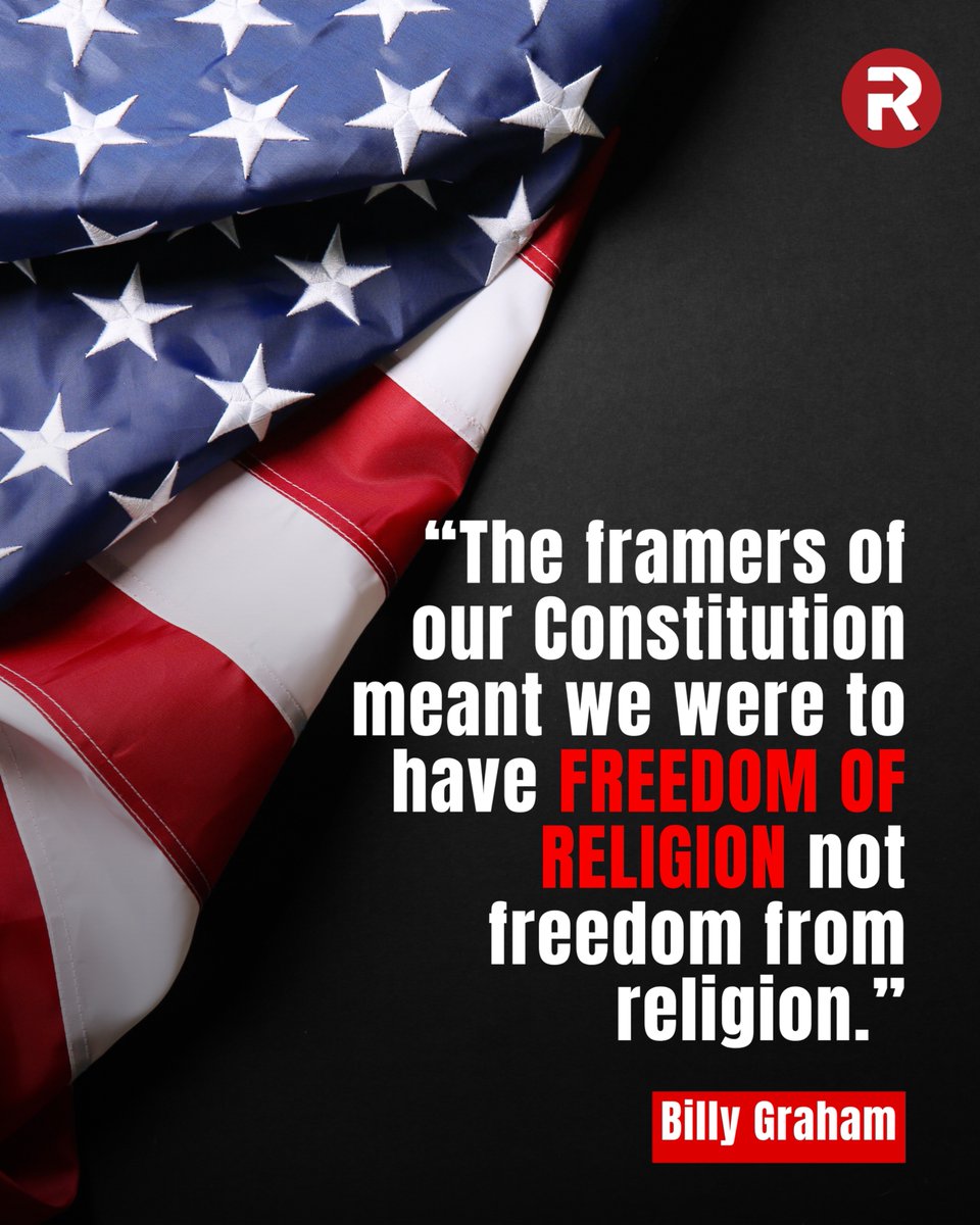 realimpact_us's tweet photo. Separation of Church and State does not mean…

• A separation of righteousness and State (that would be evil)
• A separation of politics and religion (that’s impossible)

It means a separation of governments – that the same person shouldn’t be President of the government and Pope of the Church.

Our nation was founded on freedom OF religion, not freedom FROM religion.

(Take from: "11 Ways Christians Are Gaslit into Staying Out of Politics") 

https://t.co/0EPA9Wx28s