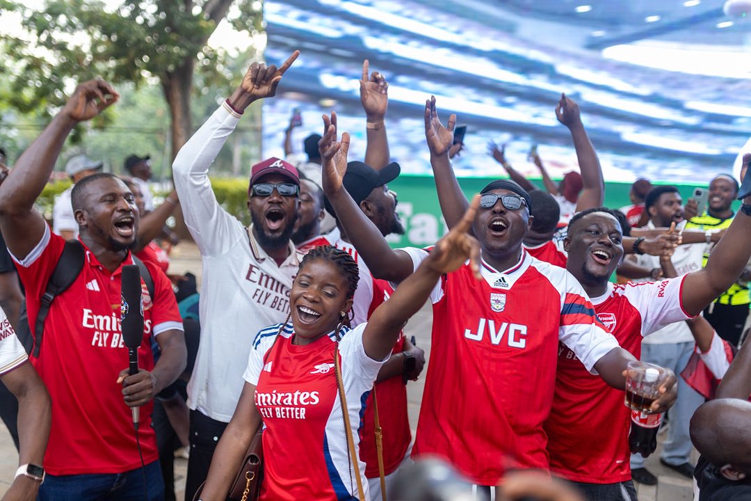 SportsToriyy's tweet photo. Let’s do it again this Saturday. 
Location: City Park, Abuja 
Date: 30th May, 2026 
Time: 4Pm 
Sports Toriyy will be there live.
PSG VS ARSENAL 
#UCL #FINAL 
#BUDAPEST 
#Arsenal #PSG 
#UEFA #ChampionsLeague https://t.co/QEgPJUG1Qn