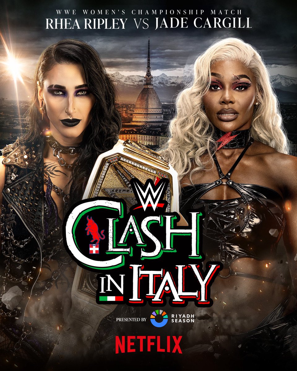 TYLEEAV's tweet photo. We wanted to see @Jade_Cargill kiss @RheaRipley_WWE https://t.co/5sKi6QhzQH