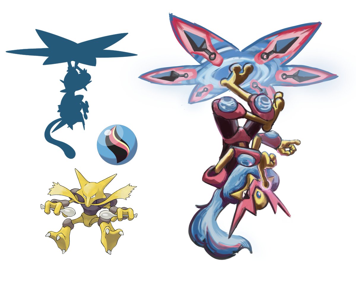iguedesr's tweet photo. Mais um #stoneswap, Alakazam + Greninjite! https://t.co/qFqI03U0bi