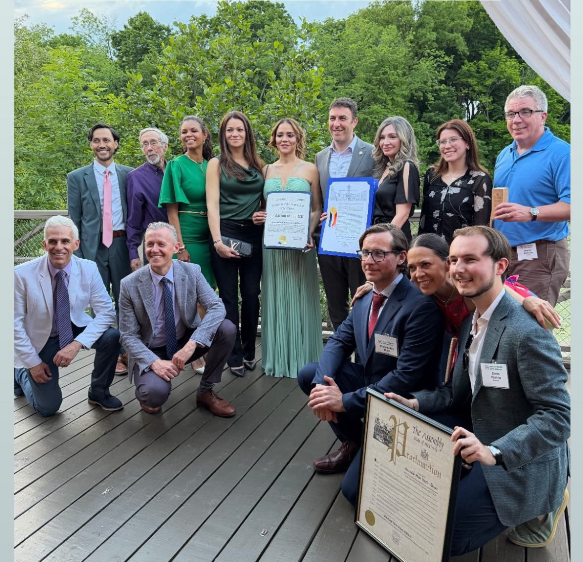 JeffreyDinowitz's tweet photo. The Van Cortlandt Park Alliance hosted a wonderful Springtime Shindig in Van Cortlandt Park. It was an honor to provide a proclamation to one of this year’s honorees, the Riverdale Main Streets Alliance, thanking them for their dedication to Van Cortlandt Park and the Bronx. https://t.co/HUw3hUIOmv