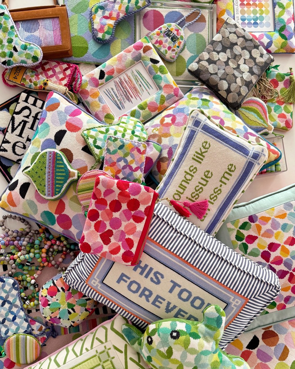 needlepoint's tweet photo. Last chance to save 20% on Elizabeth Crane Swartz! Shop here: https://t.co/bz2K321efd https://t.co/PMbzCOvmkS