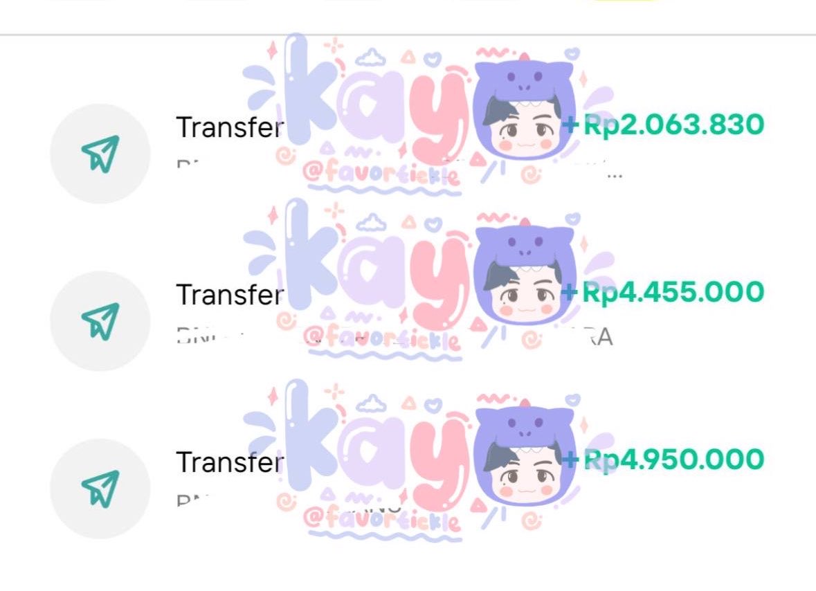 backupkaay's tweet photo. cair😍💸
tagihan spinjam/spaylater, kredivo, akulaku dll makin lama makin numpuk? mau bayar bingung dana darimana? yuk sini aku jokiin aja pinjolnya, bayar tanpa pake uang pribadi. so pasti aman dari dc dan tanpa sebar data😋 #jokipinjol #zonauang #pinjamanpribadi #pinpri https://t.co/TrY5IOagRq