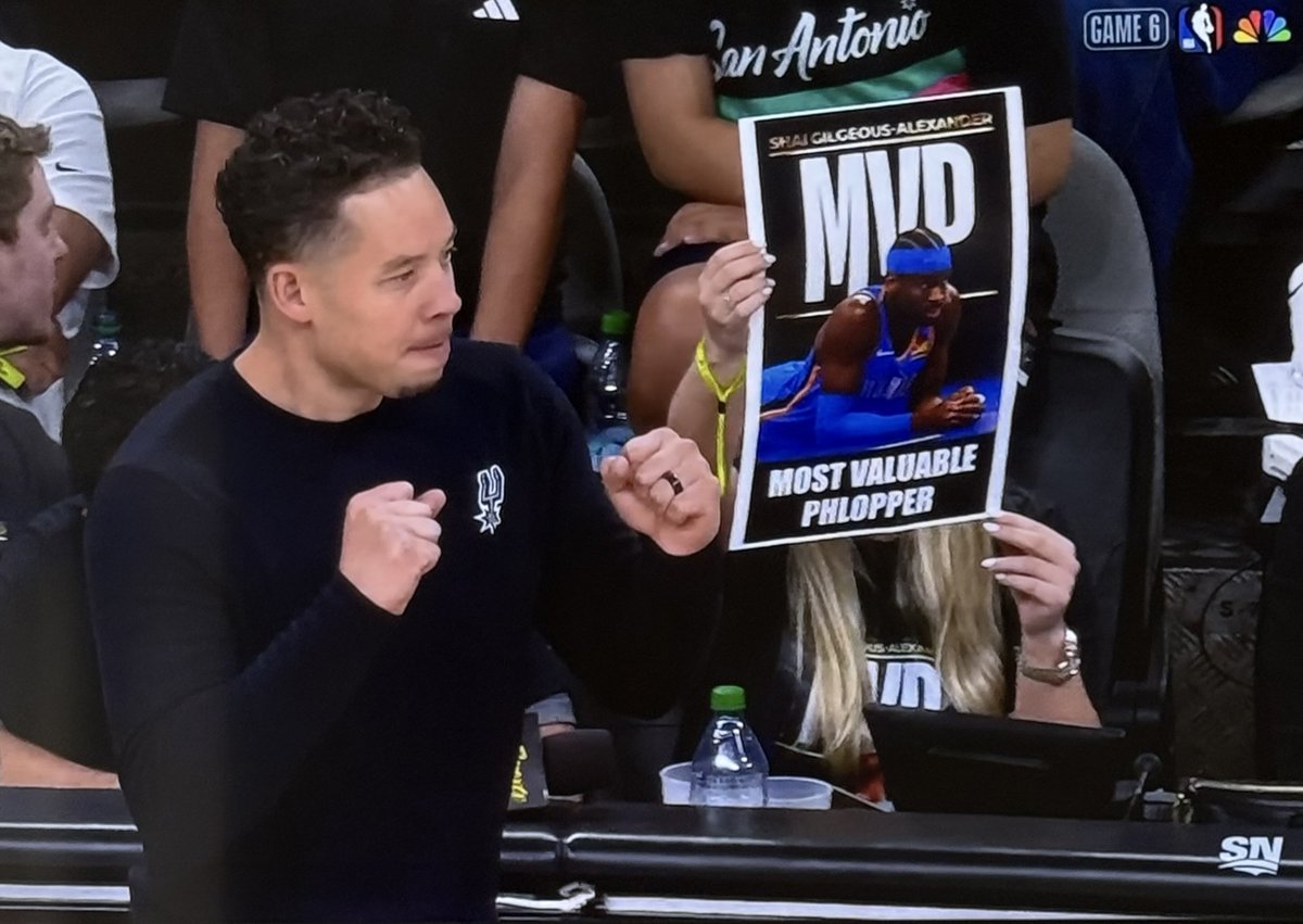 TedBuddy8's tweet photo. If only the OKc thunder fans could read they would be very upset https://t.co/3sMvtAMMKV