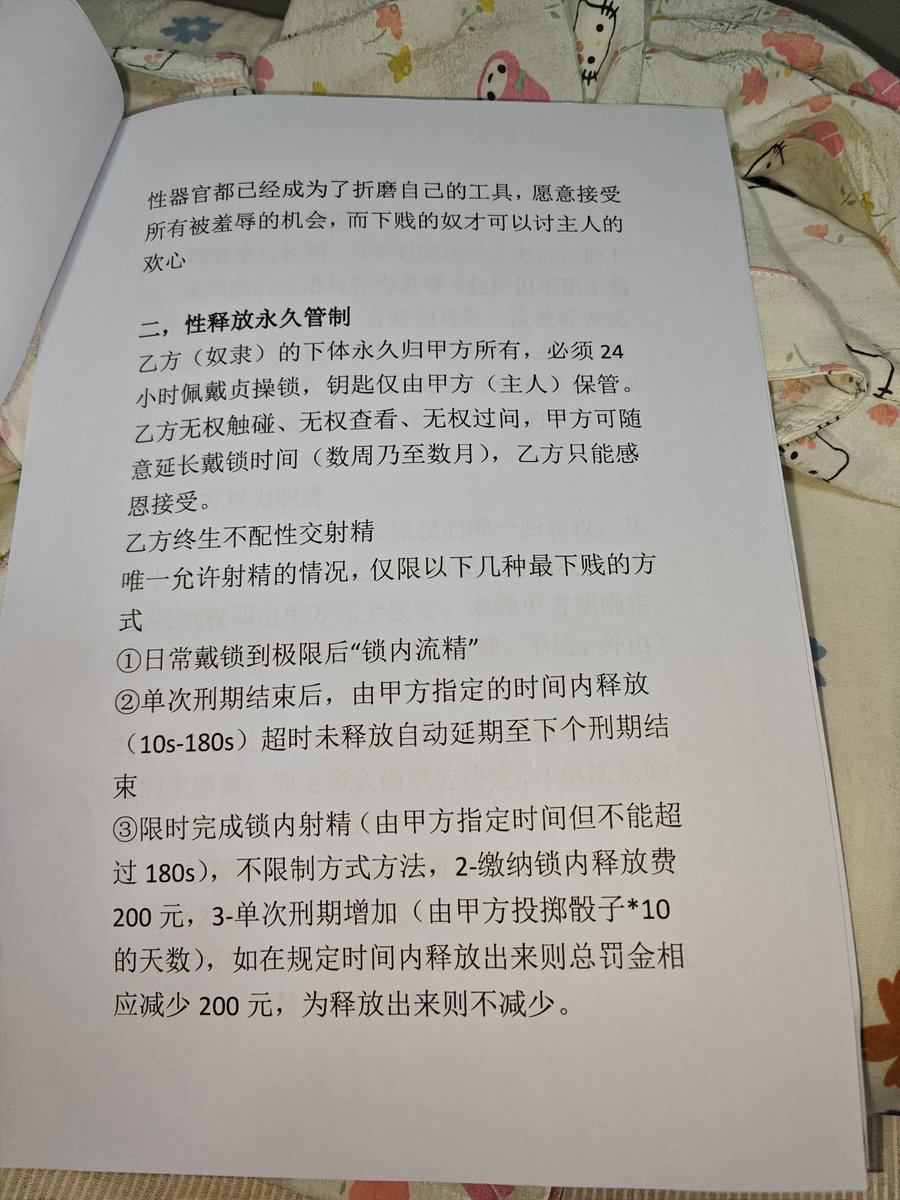 guoxiaoruans's tweet photo. 锁狗们帮我看看还有没有更严格的管理办法，欢迎留言提出想法 #锁 #贞操锁 #狗奴 https://t.co/8AxXS6kE6B