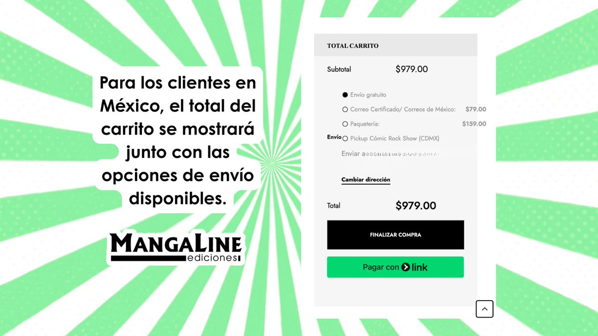 MangaLineMX's tweet photo. 3️⃣ Envíos dentro de México https://t.co/XHfRNRCG3A