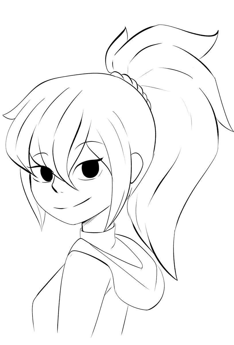 rafaelillus's tweet photo. Trying out a new look, what you think?

#sketch #art #ocart https://t.co/m5nMXxHMYY