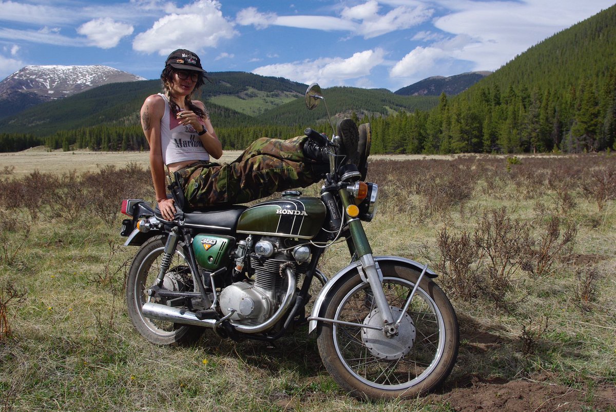 dirtprobably's tweet photo. my friend did me right with these

btw not sure if u guys knew but i have a motorcycle :3 https://t.co/O9eEic25a1
