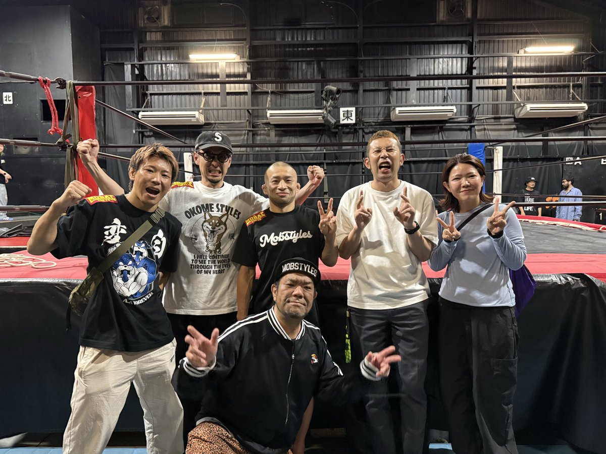 kiyotakashimizu's tweet photo. #ハードヒット
久しぶりに和田さんと会えてお話し出来て
色々と勉強させて頂きました。

対戦して下さった皆様、スタッフの皆様
そして佐藤さんありがとうございました。

#mobstyles https://t.co/1PJJm0Fr0W