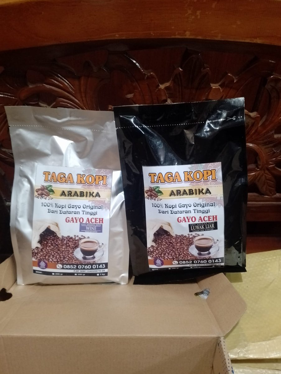 TagaMilza's tweet photo. Arabika Wine dan Arabika Luwak Liar menuju Jakarta
Kalau lewat berandanya bantu RTnya ya😊
Bismillah jual Kopi Gayo
Arabika
Luwak Liar
Arabika Wine
Arabika Peaberry/kopi Lanang
Robusta
Longberry
Kopi dikirim langsung dari Gayo aceh
Boleh pesen bubuk atau roastbean
WA085207600143 https://t.co/cxEszg8YrW