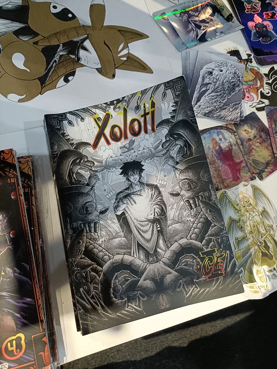 AbbasiJuan's tweet photo. In the field of Mexican comics, whose case deserves a separate analysis, of an all-powerful industry, only ashes remain and a self-publishing environment that survives in the digital realm, where authors publish and seek their way of life, whether in the realm of comic expo events with the sale of products alluding to their work or to fan art, or on platforms like Patreon of direct support towards them.

@Checomal 
@AmilcarBburn 
@AlexHero9999