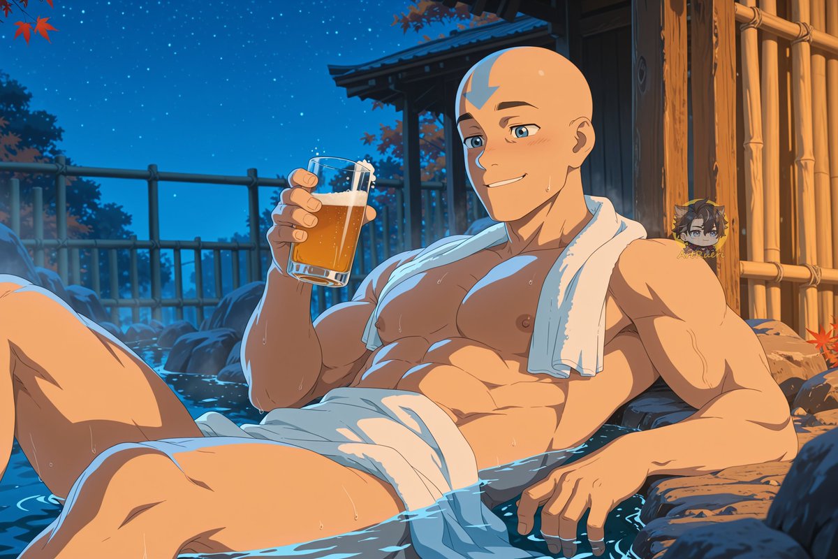 artrueri's tweet photo. A relaxing moment of rest... 😏

#Aang #Avatar #AvatarAangTheLastAirbender https://t.co/3d4Tx39r0V