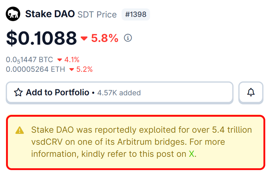 CoinGecko tweet media