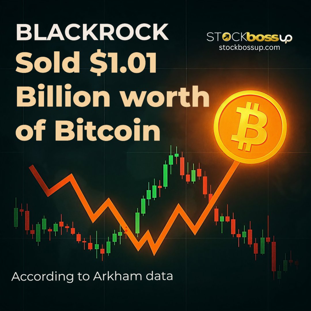 stockteamup's tweet photo. $BLK sold over $1 Billion in Bitcoin earlier this week! What does that mean for their stock and the price of Bitcoin?

https://t.co/zHQvBRy1bp https://t.co/MdgwK9bxZX