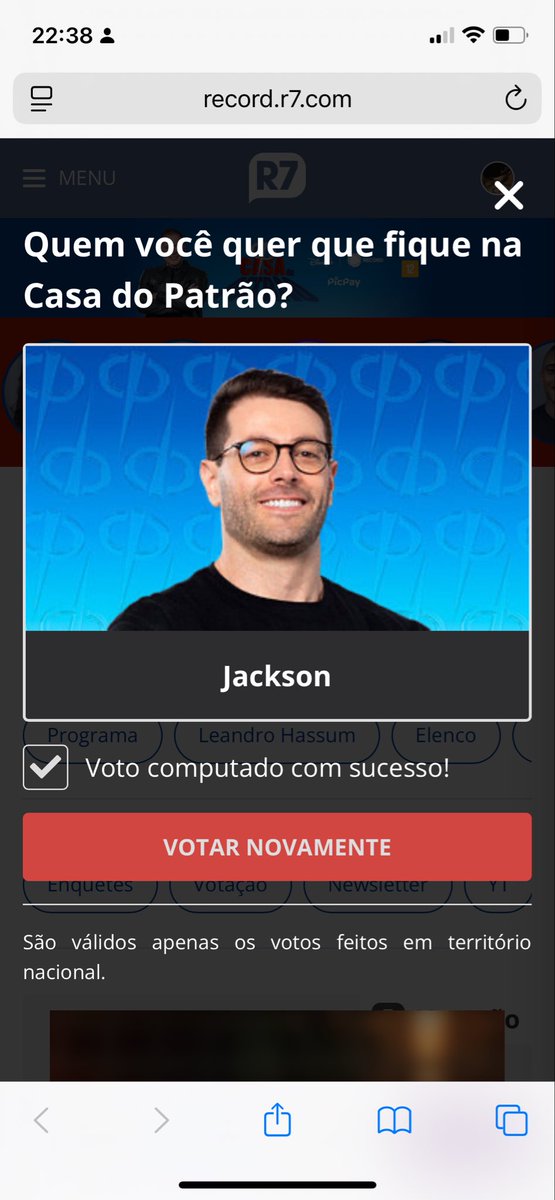 anadoveu1's tweet photo. Pra variar, @SheilaBarbosaOf grandona! E, de quebra ainda dei 5 votinhos em Jackon pra reforçar -> #ForaVini
#EliminaçãoNaCasa #FicaMatheus | #Sheilacampeã 💎 | #CasaDoPatrão
https://t.co/o3wCmEmChw https://t.co/MFkQRry0qJ