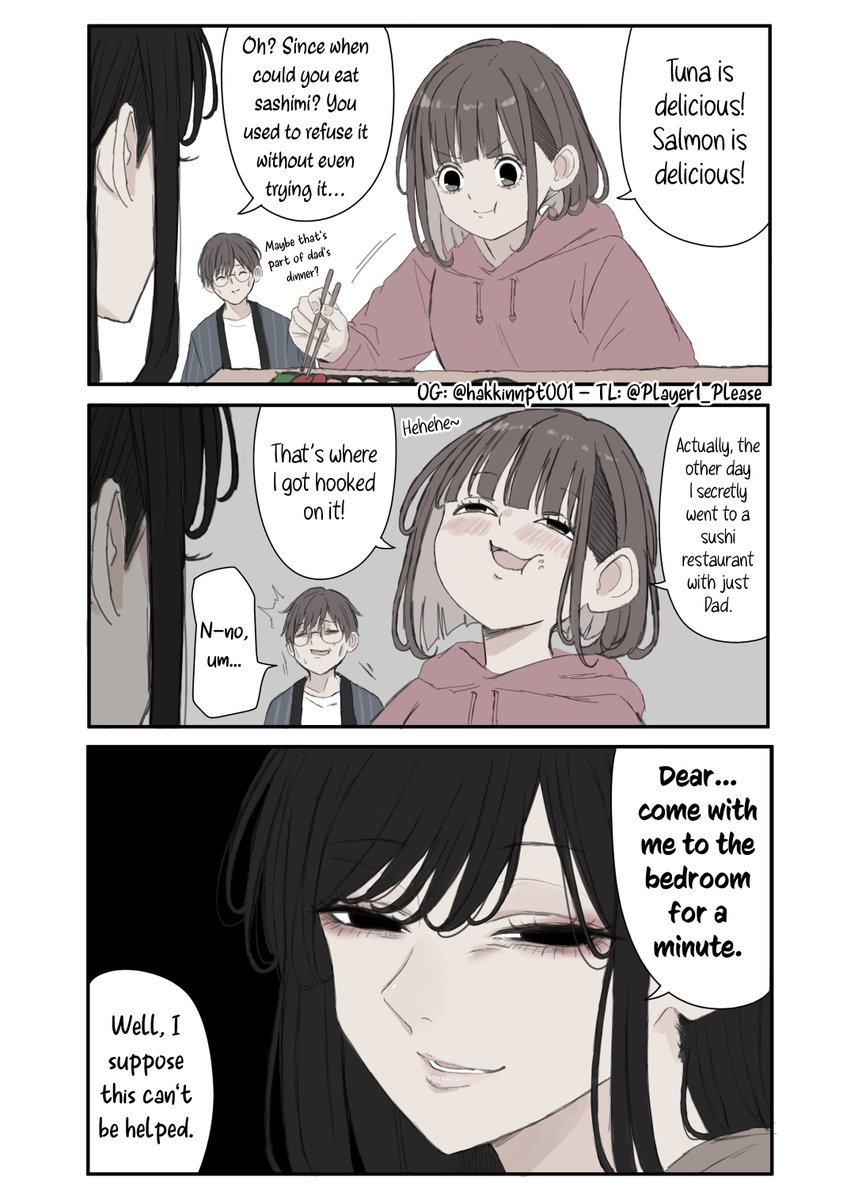 hakkinnpt001 Can't keep things to themselves. Eng ver/英語版