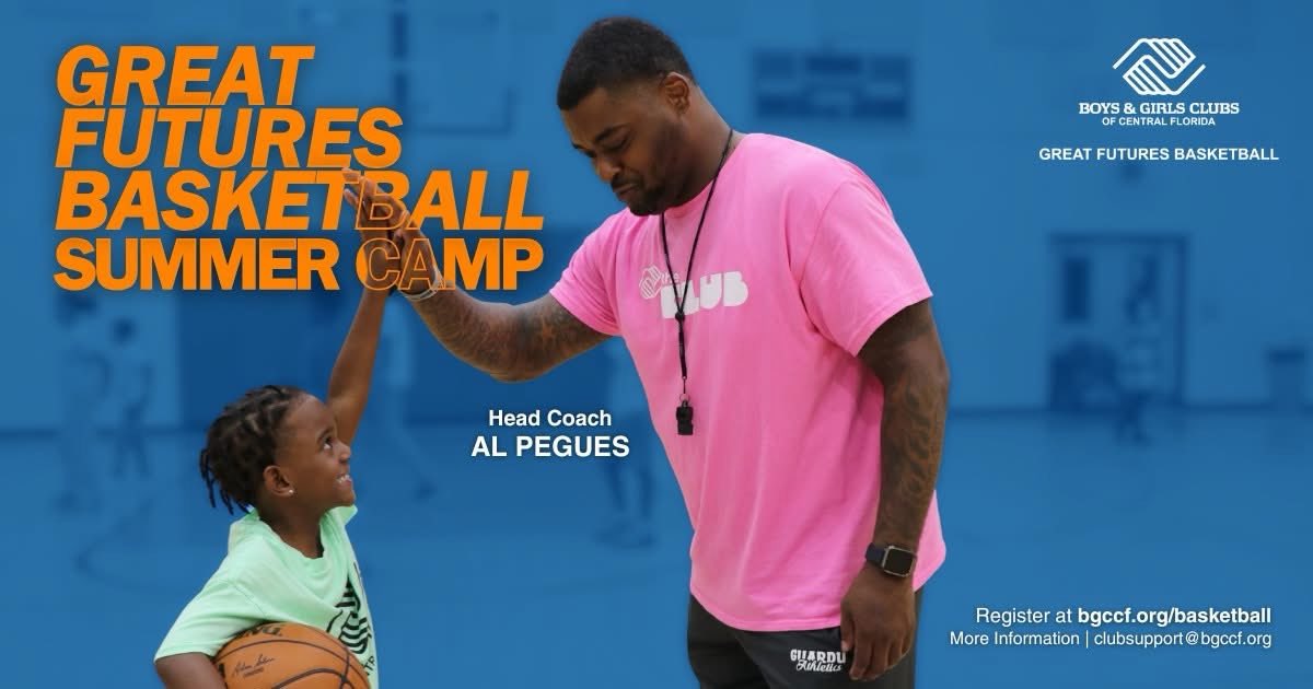 CoachAl_P's tweet photo. 🏀 Coach Spotlight: Meet Coach Al  

This summer, youth ages 6–12 participating in Great Futures Basketball Camp will be led by Coach Al, Athletic Coordinator at Boys &amp; Girls Clubs of Central Florida and founder of @GuardU_at 

#BasketballCamp #GuardUAthletics https://t.co/ueyFl8UlYw