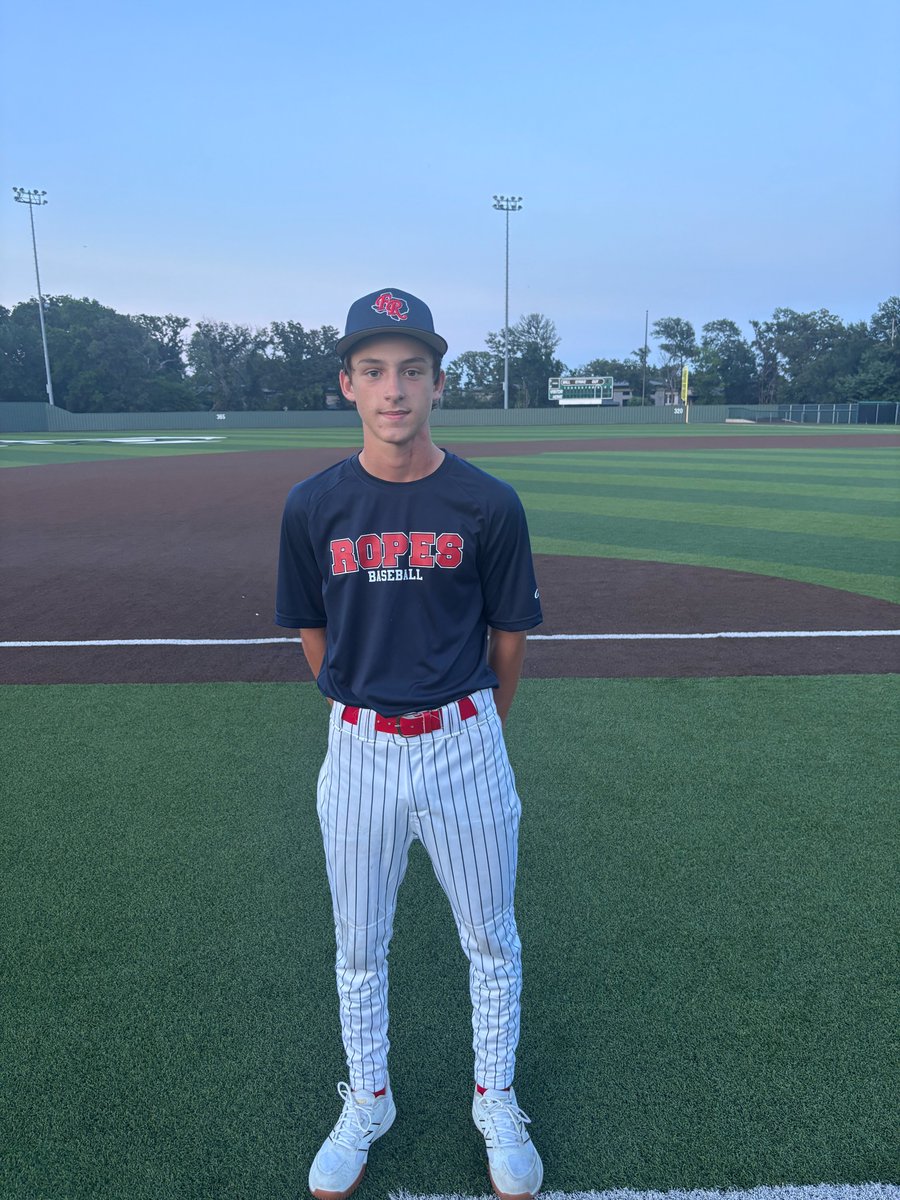FiveToolTexas's tweet photo. F: @FrozenRopesTX  Nairn 3, @NTxTribe Dulaney 3
PoG: @zachull2010  5 IP, 0H, 0R, 7K https://t.co/Zz8aFtvnZx