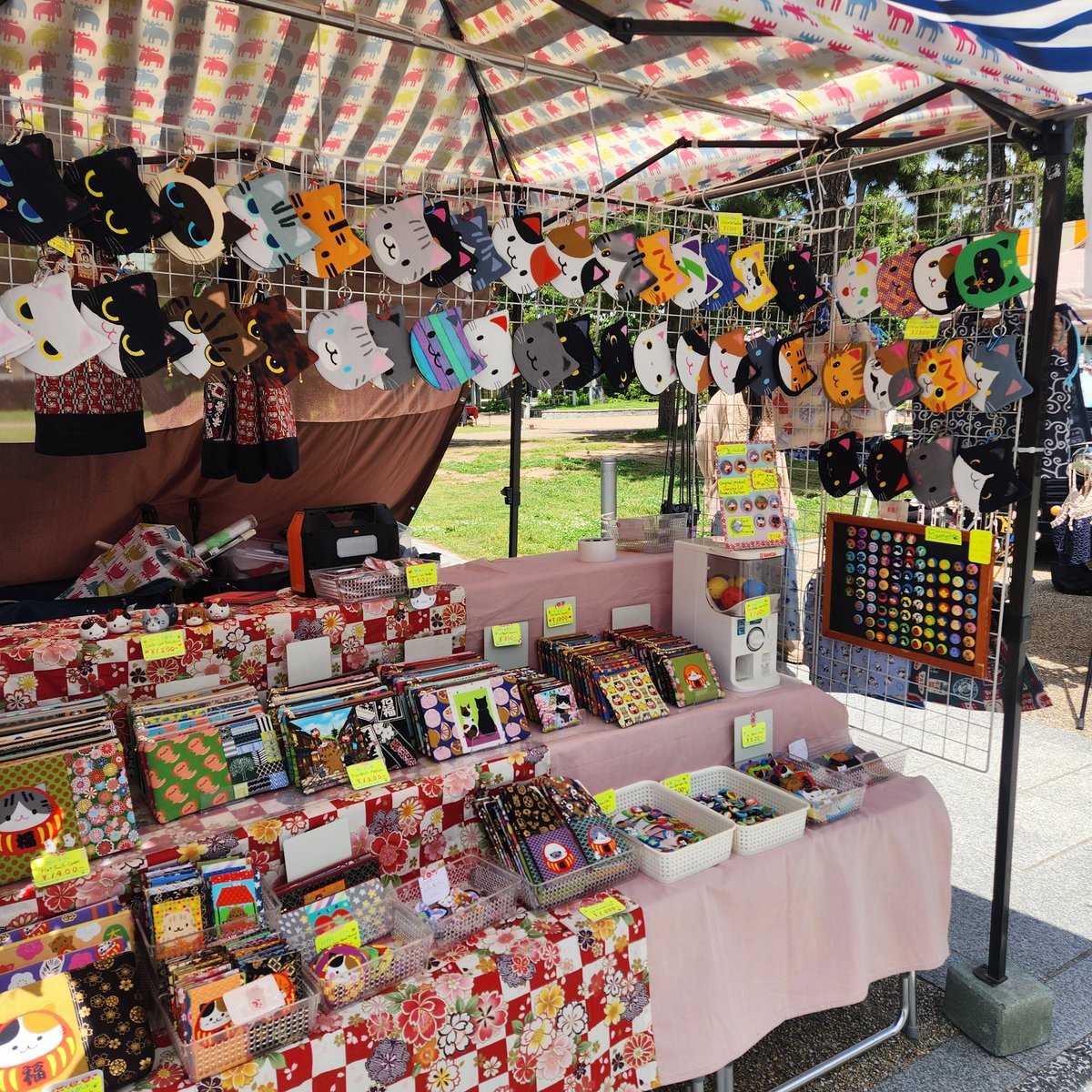 cat299ya's tweet photo. 大京都マルシェ(岡崎公園)
参加してます
#299屋　#二九九屋 https://t.co/qBXXGZqzSw