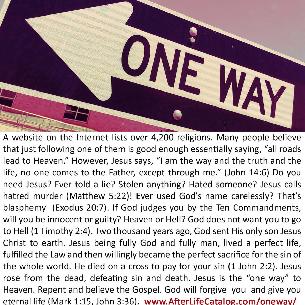 beginrescueend's tweet photo. @Breaking911 Attempted murder is heinous sin against God and man made in His image -Genesis 1-3; Exodus 20; Revelation 21:8. God will judge!

Jesus commands us all to repent of our sins and put our faith in Him alone -Mark 1:15; Acts 17:30-31, 20:20-21; John 3:1-21, 36; Luke 13:1-5, 15:1-32 https://t.co/ok1Sgsib73