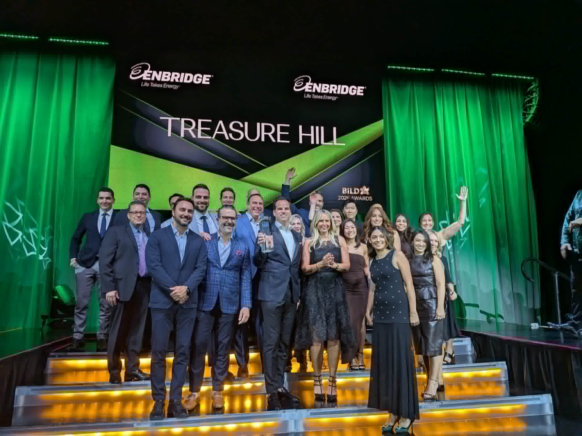 bildgta's tweet photo. The 2026 #BILDAwardsGTA have come to an end. The Home Builders of the Year have been crowned:
Home Builder of the Year, Low‐Rise (sponsored by @enbridgegas) 
Home Builder of the Year, Mid/High‐Rise (sponsored by @Rogers)
 Congratulations to all our winners tonight! https://t.co/fevEWhcwpB