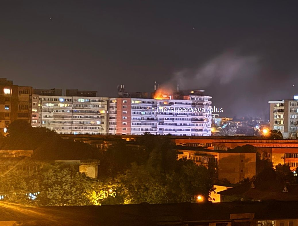 LetsArmUKR's tweet photo. Romania, a Shahed drone hit a residential building in the city of Galati. This is a city on the Danube river bank near the Romanian-Ukrainian border.

A couple was just sleeping in their apartment on the 10th floor when a Russian drone flew right into them. Two people are wounded. This is no longer some debris falling in a field, this is a direct hit on a residential high-rise in a NATO country. 

And what will NATO do? Absolutely nothing, classic impotence. Now they will call their pathetic Article 4 consultations, express maximum concern yet again, wag a finger at the ambassador, and put out a memo saying the main thing is not to escalate.

The Alliance is so fucking terrified that they are ready to just swallow it, even when their own citizens apartments are blowing up. 

Meanwhile, the Kremlin just looks at this circus and realizes they can pull off any type of shit because nothing will happen to them. This fear of escalation is exactly what feeds the escalation.