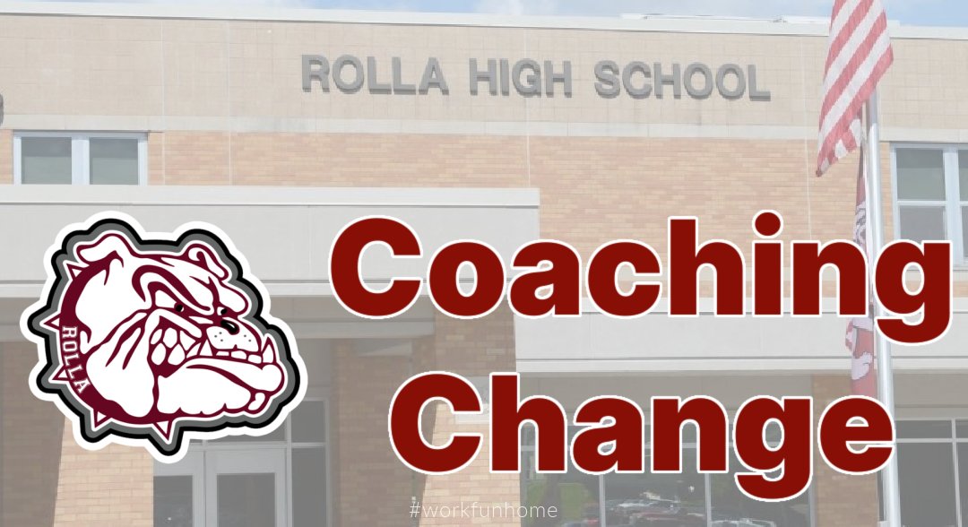Bringitstrong's tweet photo. Coach Calvert has stepped down as Head Girls Soccer Coach after three years with Rolla. Thank you for your leadership and dedication. Full details: https://t.co/83n7ONTpEN #RollaSoccer #CoachingUpdate https://t.co/Ip3WcBRAJM