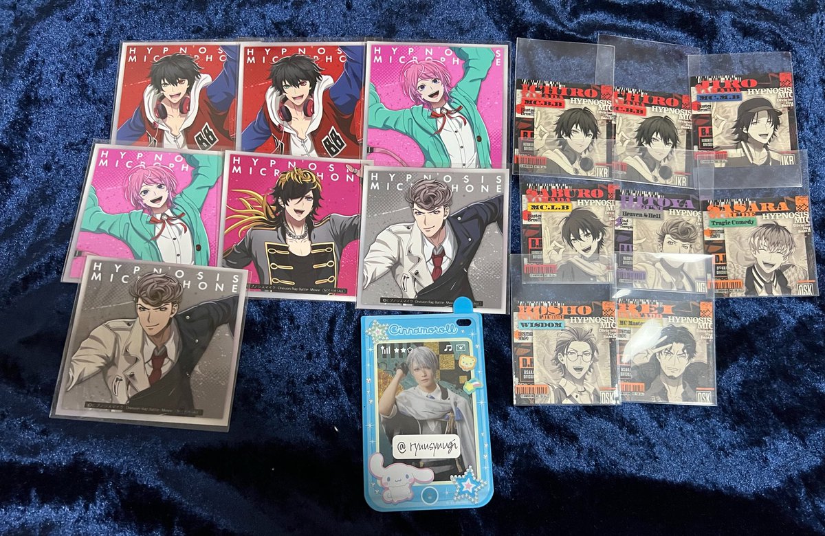 ryuusyuugi's tweet photo. 【交換/譲渡】ヒプノシスマイク ヒプムビ アニメイト ステッカー 特典 グラッテ

〈譲〉⭐︎:一郎.簓.乱数
♡:二郎.盧笙.十四
◯:三郎.零.獄
〈求〉グラッテ左馬刻.◯理鶯.♡幻太郎.♡一二三or1枚100円

名古屋手渡しor郵送（局留め）
他は同種記号同士優先
一部友人分

お気軽にお声がけください。 https://t.co/SYPWDkSY3t